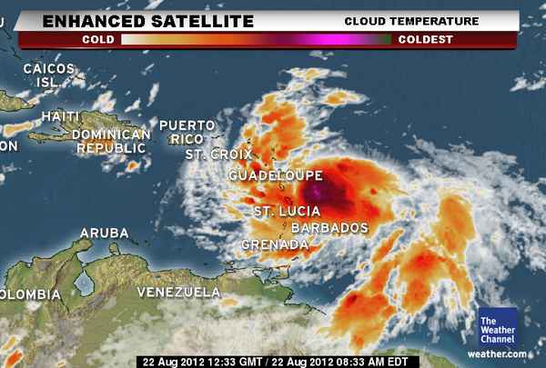 Tropical Storm Isaac Predicted To Arrive In The Dominican Republic As
