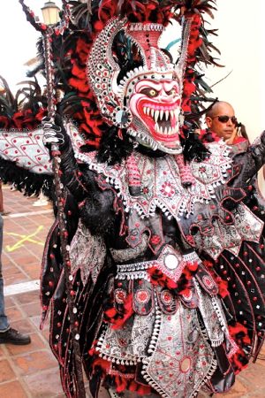 dominican carnival characters 2 los diablos cojuelos los diablos cojuelos