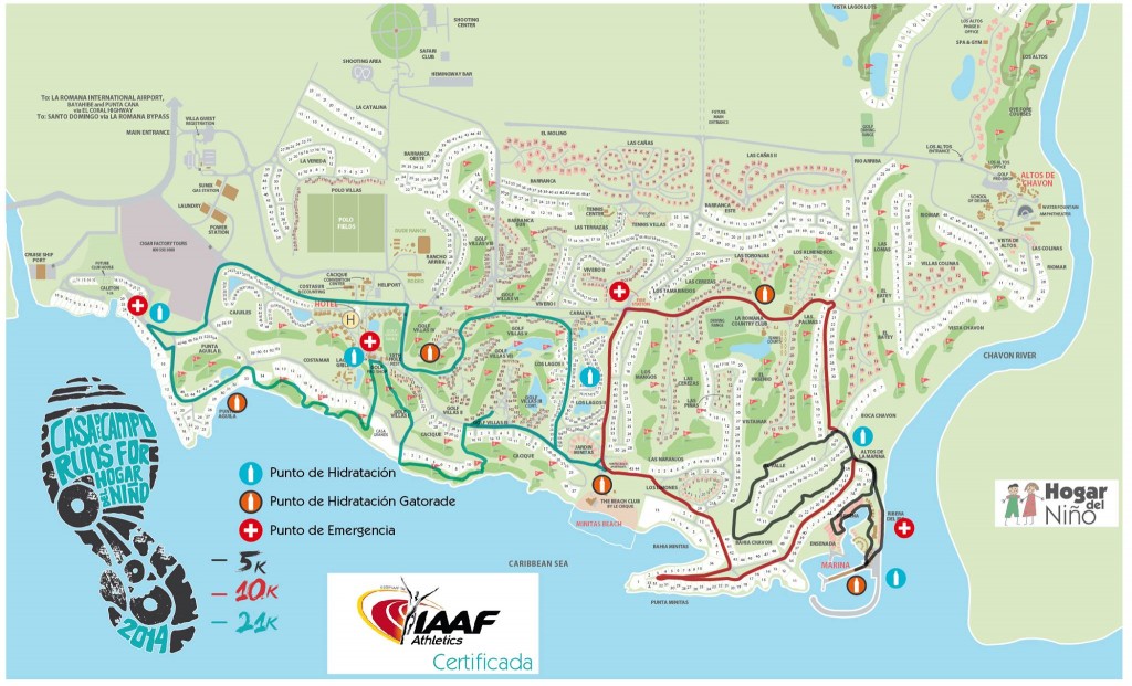 Casa de Campo Corre official routes announced