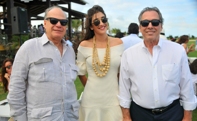 Luis Emilio Bellutin and María Amelia and Abraham Hazoury