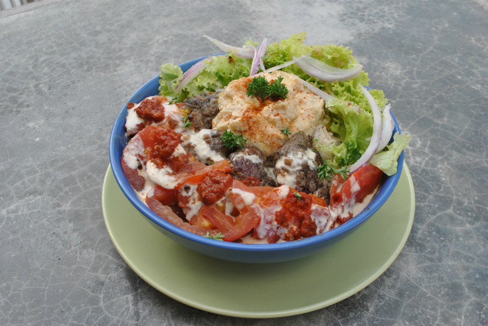 Middle Eastern Spring Dishes in Fresh Fresh