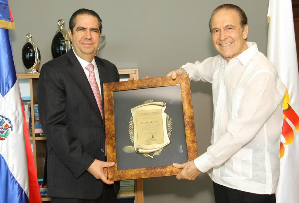 Francisco Javier García and Claudio Silvestri. Picture from queesnoticias.com.do