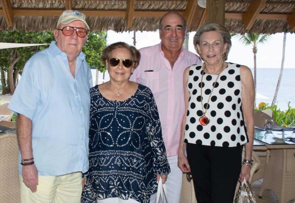 Lic. Ramón Menéndez and Xiomara Menéndez with Juan Jose Arteaga and Mary Arteaga