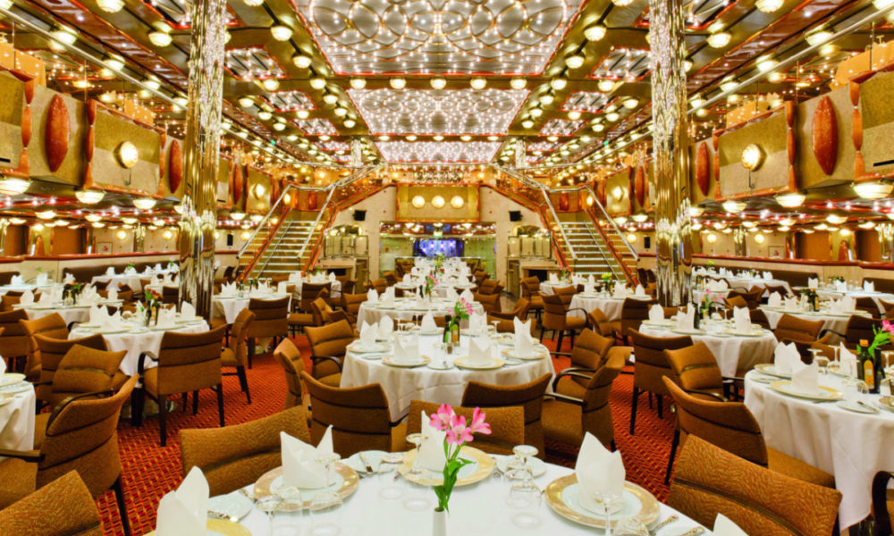 Dinner onboard the incredible Costa Favolosa every Monday!